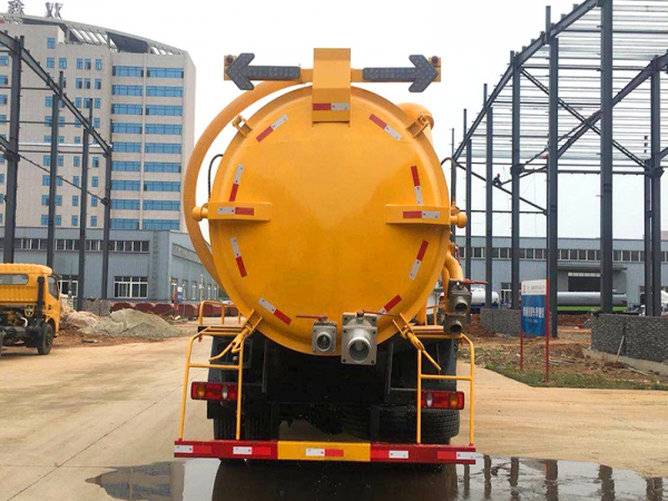 國六東風天錦 12方 吸污車